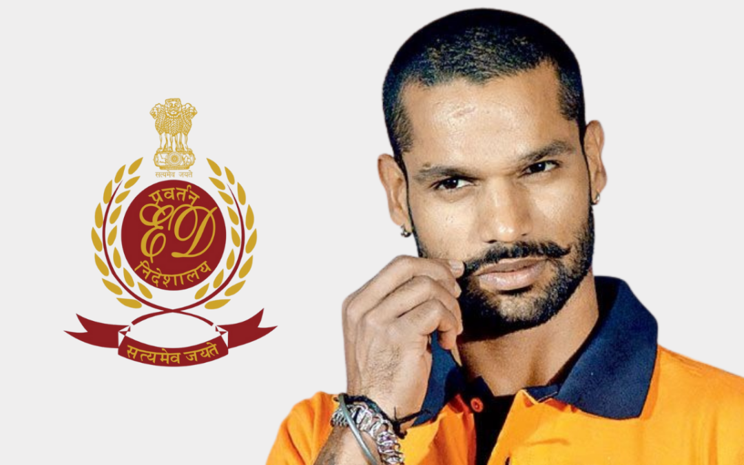 Shikhar Dhawan was summoned by ED on Thursday