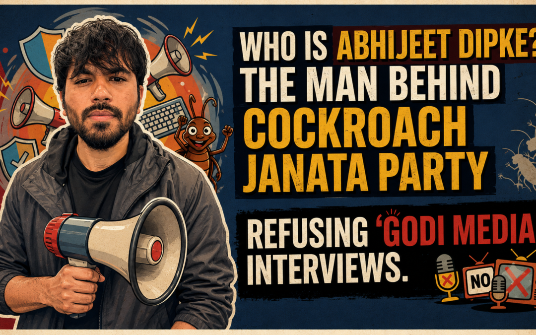 Who Is Abhijeet Dipke? Inside the Rise of Cockroach Janata Party